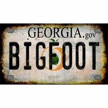 Bigfoot Georgia Novelty Mini Metal License Plate - $14.95