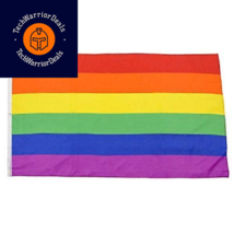 Rhode Island Novelty 3 x 5 Inch Rainbow Flag, One per Order 3ft X 5ft,  - £11.38 GBP