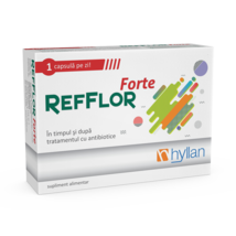 Refflor Forte,10 cps Irritable Bowel Syndrome, Restores Intestinal Flora - £11.99 GBP