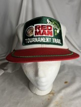 Vintage Swingster &quot;Redman Tournament Trail&quot; Trucker Hat Cap Made In USA  - £58.14 GBP