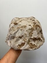 USMC REVERSIBLE WOODLAND &amp; DESERT COVER FOR ACH/MICH/LIGHTWEIGHT HELMET ... - €81,43 EUR