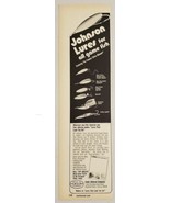 1973 Print Ad Johnson Fishing Lures 6 Models Shown Highland Park,Illinois - $11.23