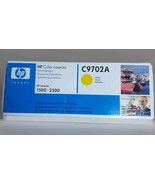 HP C9702A Yellow Genuine Toner Cartridge HP Laserjet 2500 EXP. 2010 NEW ... - $449.51 MXN