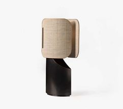interoknack Postmodern Designer Fabric Table Lamp, Artistic Decorative B... - $239.00