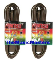 2X Electric 12ft Extension Cord 3 Outlet 2 Prong Electrical AC Power Cab... - $16.05