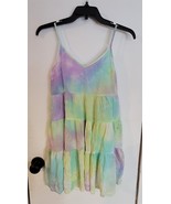 Womens S Jodifl Multicolor Tie Dye Adjustable Strap Tank Sundress Sun Dress - €16,14 EUR