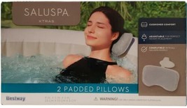 SaluSpa Padded Pillows 2-Pack Hot Tub, Spa, Bathtub  Accessory Brand New - £9.85 GBP