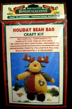 Homespun Creations Holiday Bean Bag Craft Kit Country Reindeer Dan-Dee - £10.29 GBP