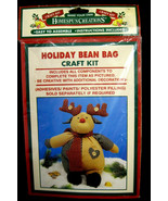 Homespun Creations Holiday Bean Bag Craft Kit Country Reindeer Dan-Dee - £10.37 GBP