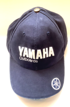 Yamaha Outboards Adult Hat Strap Back Baseball Cap Embroidered Spellout - £15.56 GBP