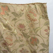 Chatsworth Embroidered Floral Multicolor Luxury 2-Yards Fabric Remnant(s) - $120.00