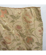 Chatsworth Jacobean Floral Embroidered Luxury 7+ Yards Fabric Remnant - $385.00