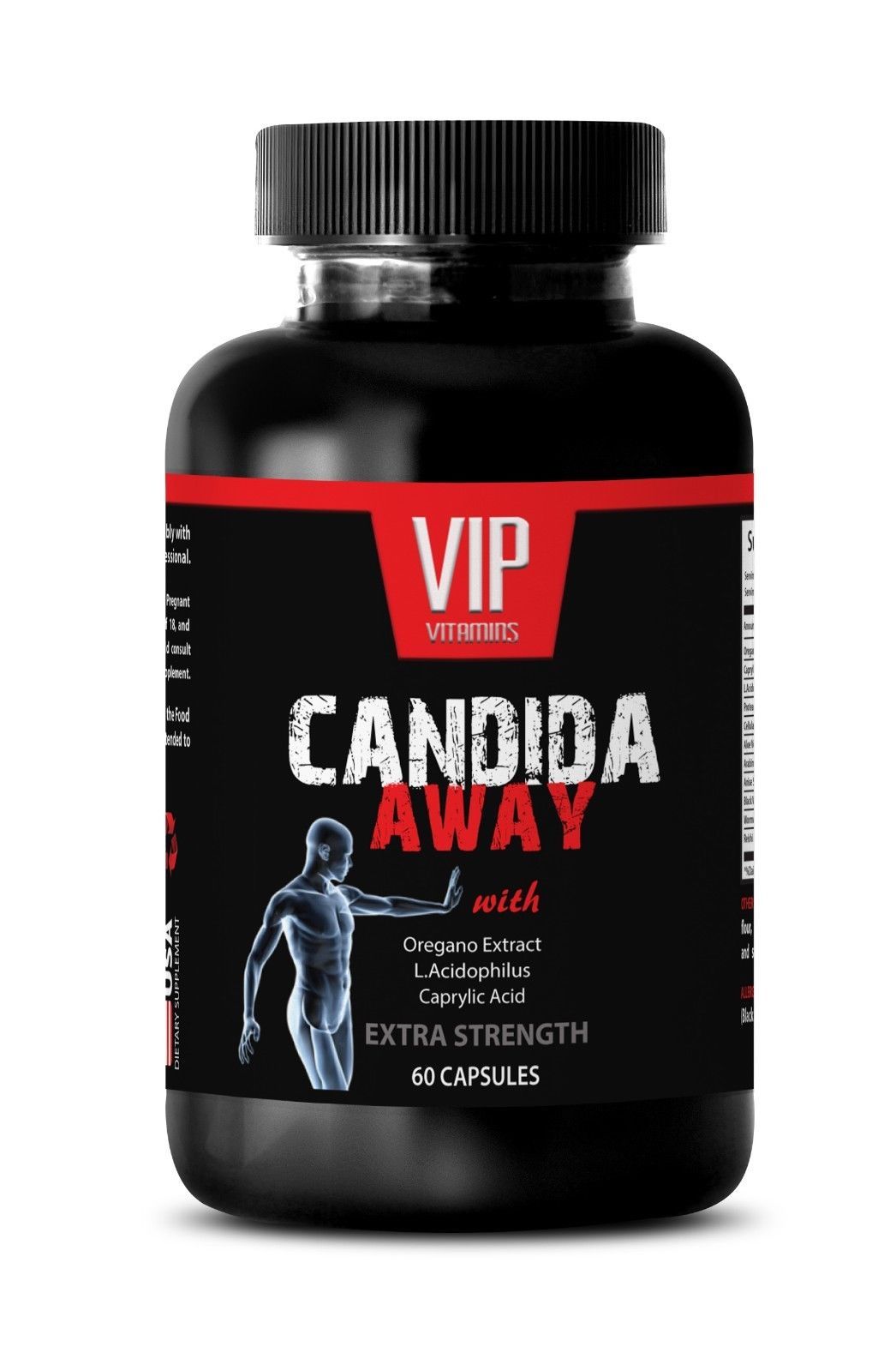 Candida diet - CANDIDA AWAY EXTRA STRENGTH - anti-inflammatory activity -1B - $13.06