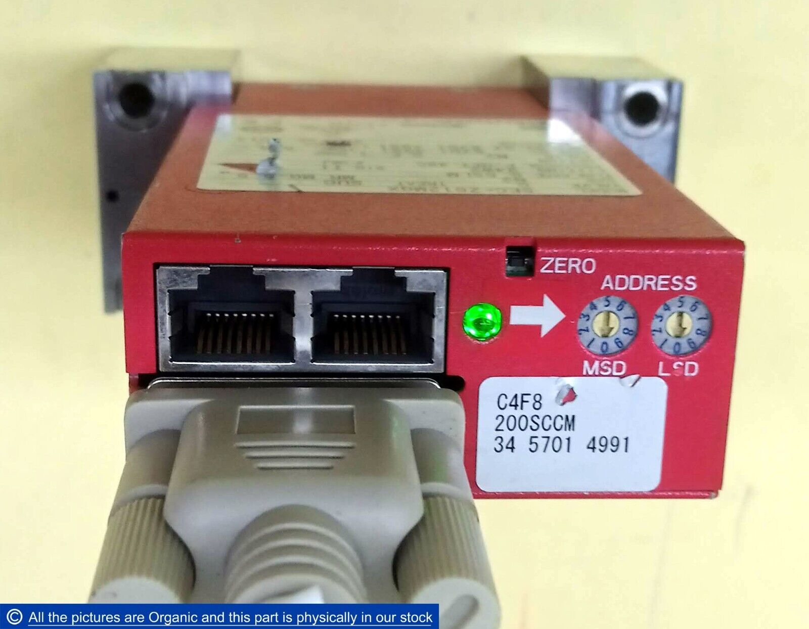 Horiba Stec SEC-Z512MGX Digital Mass Flow Controller Z500 5.5SLM N2 MR.M... - $899.00