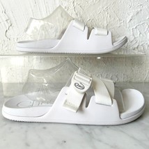 Chaco Chillos Slide Sandals White LUVSEAT Arch Support Comfort Shoes - W... - $39.88 CAD
