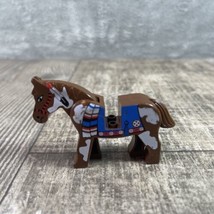 LEGO Horse Minifigure Western Indian Brown Native 6748 6746 6766 6763 A-34 - £7.45 GBP