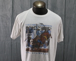 Vintage Graphic T-shirt - Calgary Stampede Bull Riding Graphic - Men&#39;s L... - £39.16 GBP