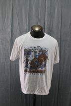 Vintage Graphic T-shirt - Calgary Stampede Bull Riding Graphic - Men&#39;s Large - £38.75 GBP