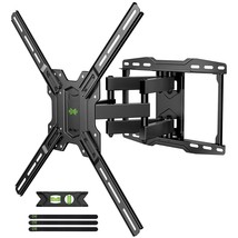 Full Motion Tv Wall Mount Swivel And Tilt For Most 42-75 Inch Flat Screen Tvs/Cu - £73.51 GBP