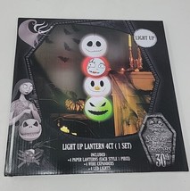 Nightmare Before Christmas Light Up Paper Lanterns 4ct Jack Sally 30th Exclusive - £18.51 GBP