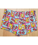 Women&#39;s Super Mario Bros. Movie Princess Peach Boxer Sleep Shorts Large NEW - £9.48 GBP