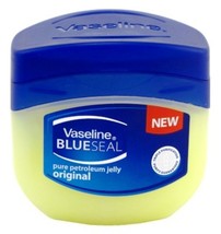 Vaseline Blueseal Pure Petroleum Jelly Original 100 Ml (pack of 2 ) free ship - $27.73