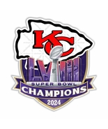 Kansas City Chiefs 2024 Champions Super Bowl 58 Precision Cut Decal - £2.80 GBP+