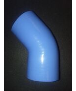 2.5&quot; SILICONE LOWER RADIATOR HOSE PACCAR KW PETERBILT SIMILAR TO F50-1548 - $484.89 MXN