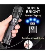 USB Rechargeable Powerful Waterproof Super Very Bright Flashlight - $20.07 CAD