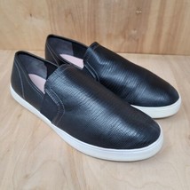 Dr. Scholls Womens Loafers Sz 11 M Luna Slip On Shoes Black Lizard Print - $25.87