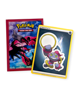 Anime Pokemon Vinyl Sticker (ZZ59): Hoopa with Darkness Energy Card - $9.90