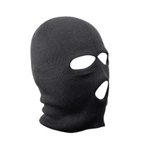 TRIXES Black Balaclava SAS Style 3 Hole Mask Neck Warmer Paintball Fishing  - $95.18 MXN
