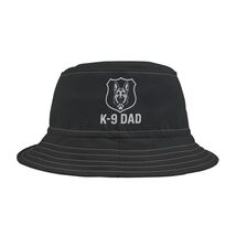 K-9 Dad Bucket Hat - Personalized Gift for Dog Lovers, Custom Pet Dad Ha... - $24.99
