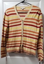 Pendleton Women&#39;s Cardigan Sweater Size: Small CUTE Button Up Nice Striped - £15.56 GBP