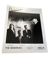 THE MAVERICKS 8 x 10 Photo Country Singers Autographed - £15.69 GBP