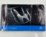 2005 Honda Accord Sedan Owners Manual Handbook OEM H04B34017 - $14.84