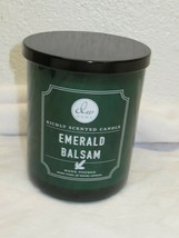 DW HOME Richly Scented Candle Emerald Balsam 15.01oz (428g) Double Wick - £19.77 GBP