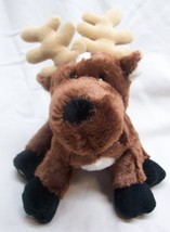 Ganz Webkinz SOFT BROWN REINDEER 9&quot; Plush Stuffed Animal Toy - $14.85