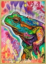 Frog Colorful Cute Wildlife Pop Art Wood Fridge Kitchen Magnet 2.5x3.5 N... - £4.66 GBP