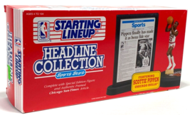 1992 Scottie Pippen Chicago Bulls Starting Lineup Headline Collection Action Fig - £10.09 GBP