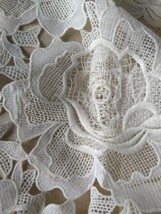 5yds - Vintage French Guipure Ivory Lace for Bridal, Wedding, Special Occasion,  - £96.83 GBP