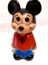 Disney Vintage Celluloid Mickey Mouse Figure Walt Disney Productions Hong Kong - $40.00