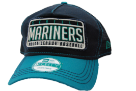 Seattle Mariners New Era 9Forty MLB Baseball Trucker Meshback Cap Hat - £15.13 GBP