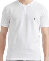 Polo Ralph Lauren Sleepwear Shirt Mens M white Waffle Knit Short Sleeve NWT - £20.78 GBP