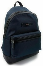 NWB Michael Kors Kent Sport Navy Blue Nylon Large Backpack 37F9LKSB2C Du... - $117.80