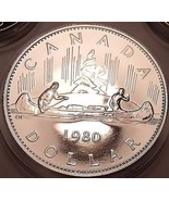 Proof-Like Canada 1980 Canoe Dollar~See Why Proofs Are Best Coins - £11.46 GBP