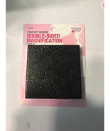 BEAUTY 360 Compact Mirror Double Sided Magnifcation 1x and 2x - $6.38 CAD