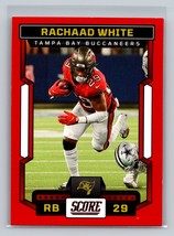 Rachaad White #64 2023 Score Tampa Bay Buccaneers Red - £1.56 GBP
