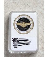 USN NAVAL AVIATOR GOLD WINGS PILOT TOP GUN AVIATION Challenge Coin NAVY US - €16,34 EUR