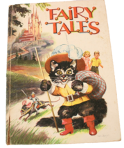 1950 FAIRY TALES HC BOOK WHITMAN PUBLISHING CO USA FIRST EDITION ILLUST - $10.99